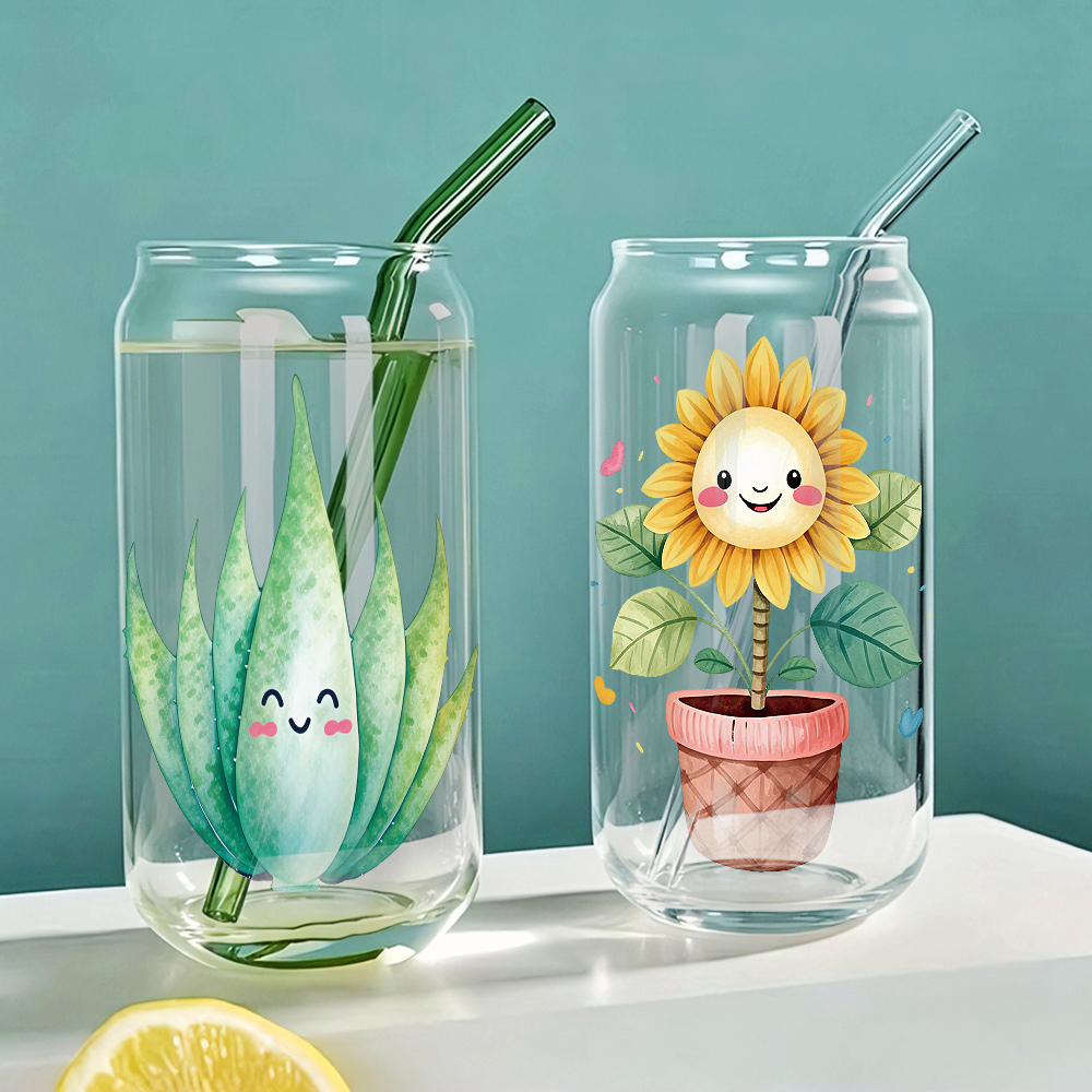 8pcs Aloe Vera Sunflower UV DT - Aloe Vera Pot avis et prix