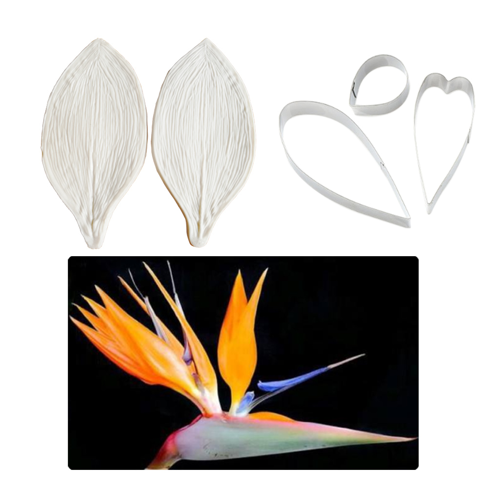 Large Gumpaste Strelitzia Bird - Bird Paradise Strelitzia avis et prix