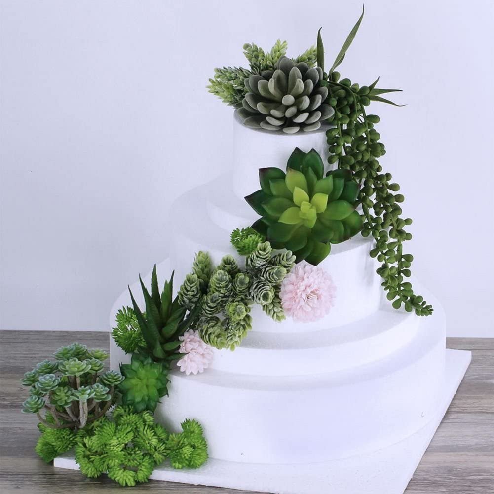 15pcs Artificial Succulent Pla - Echeveria Succulent avis et prix