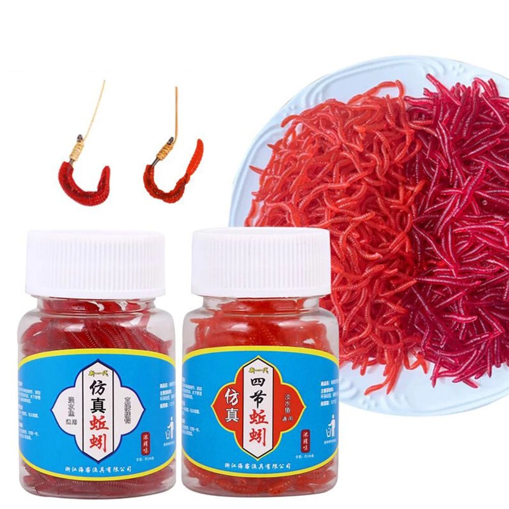 100pcs/Bottle Realistic Tackle - Aglaonema Red avis et prix