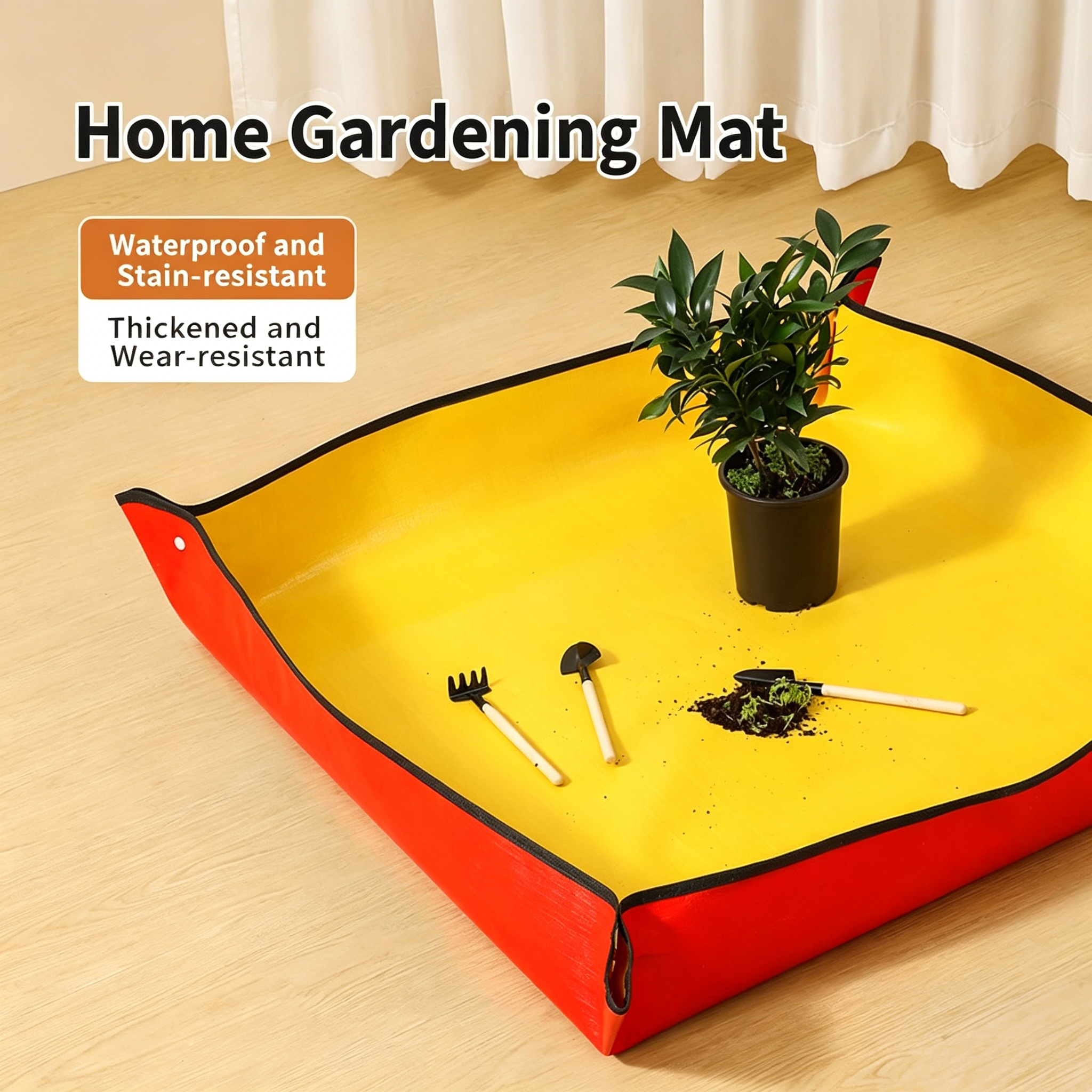 Plant Repotting Mat, Waterproo - Echeveria Succulent avis et prix