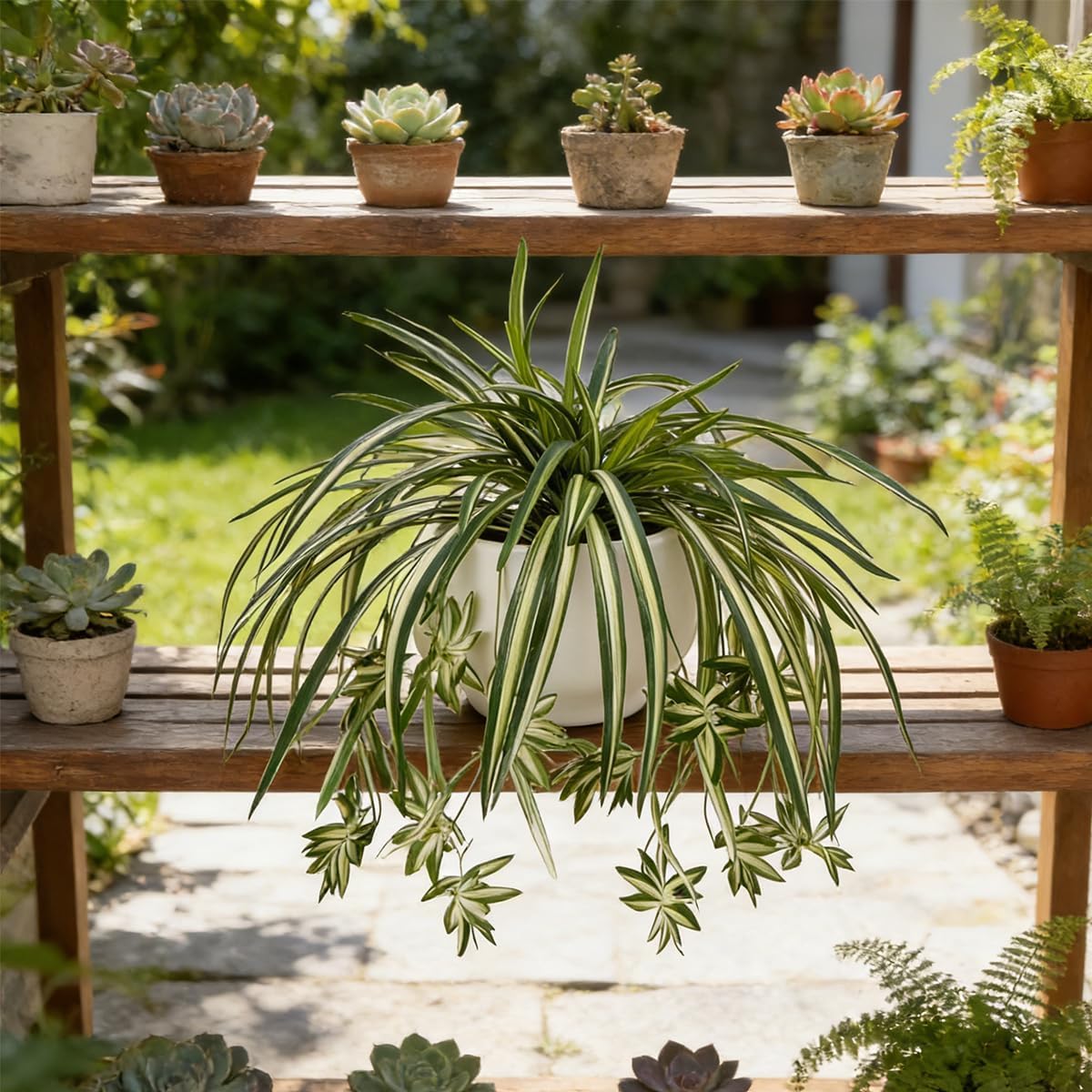 4PCS Artificial Hanging Spider - Spider Plant Hanging avis et prix