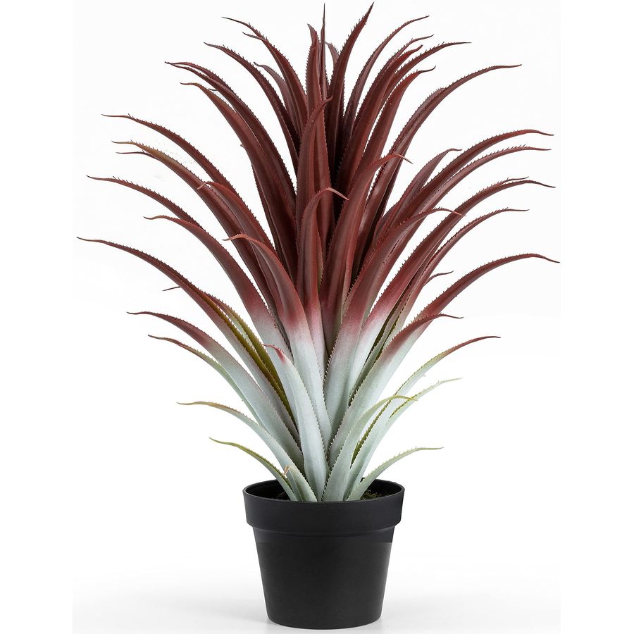 Hyper Realistic Big Red Artifi - Aloe Vera Pot avis et prix