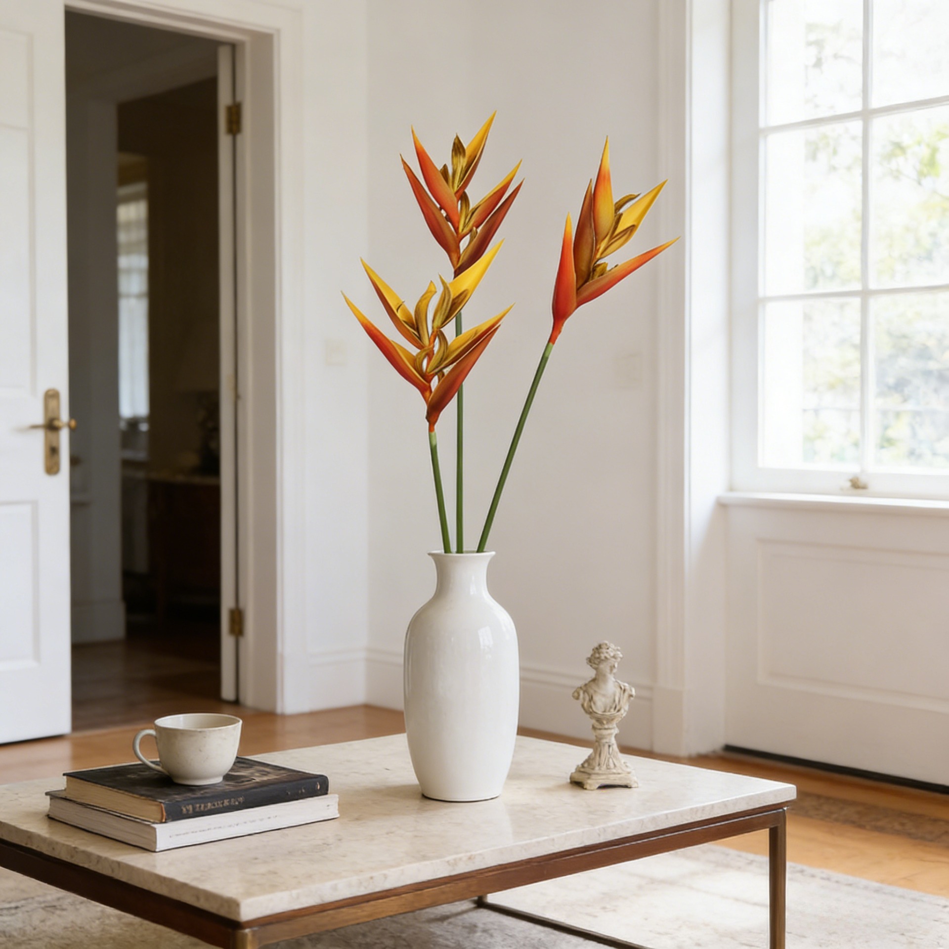 36.6 Inch Artificial Bird of P - Bird Paradise Strelitzia avis et prix