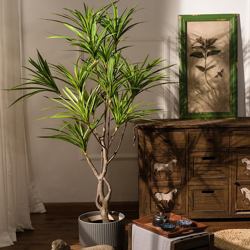 90-180cm Large Artificial Tree - Dracaena Marginata avis et prix
