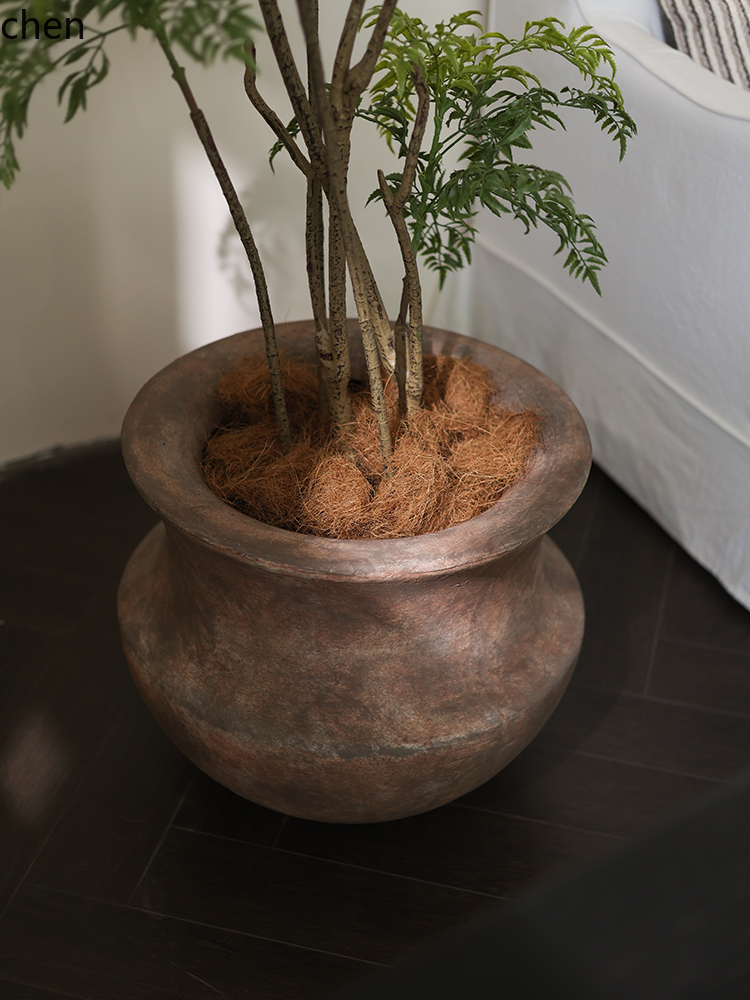 LYY  Floor Vase Green Plant Ar - Ficus Lyrata Tree avis et prix
