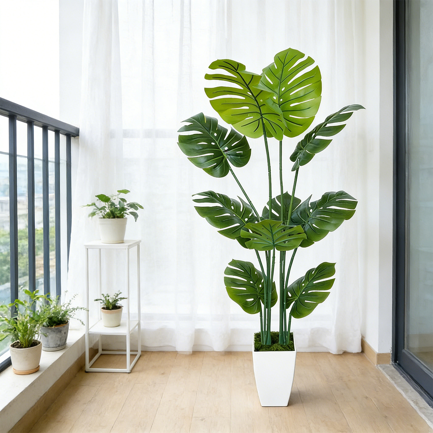 140Cm/4.6Ft Artificial Monster - Dracaena Marginata avis et prix
