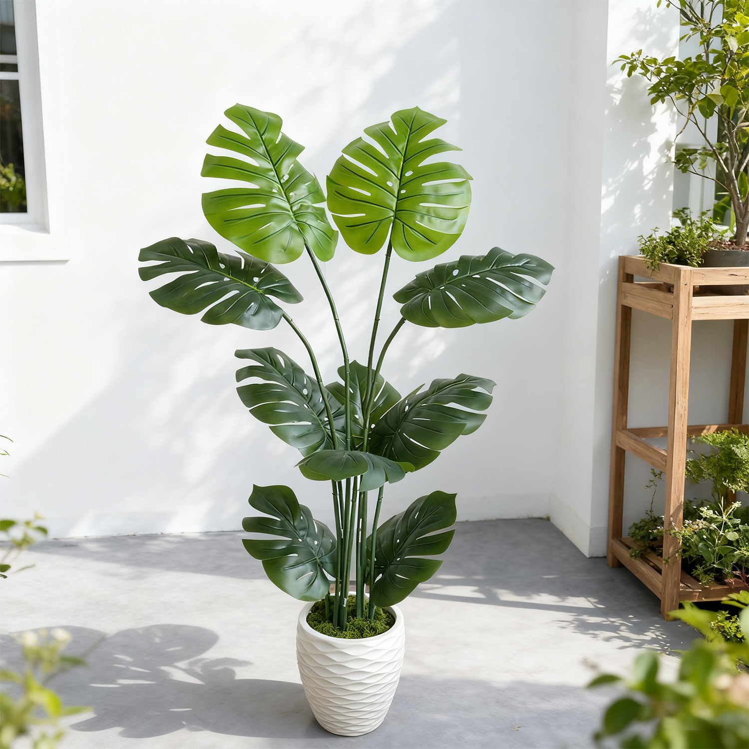 140Cm/4.6Ft Artificial Monster - Dracaena Marginata avis et prix