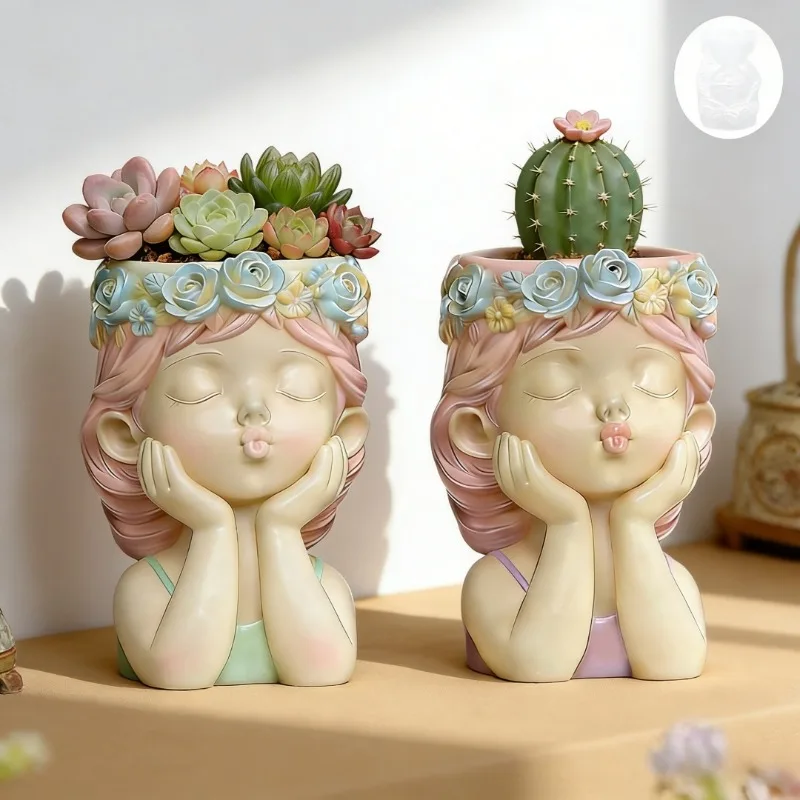 Pouting Girl With Flower Crown - Echeveria Succulent avis et prix