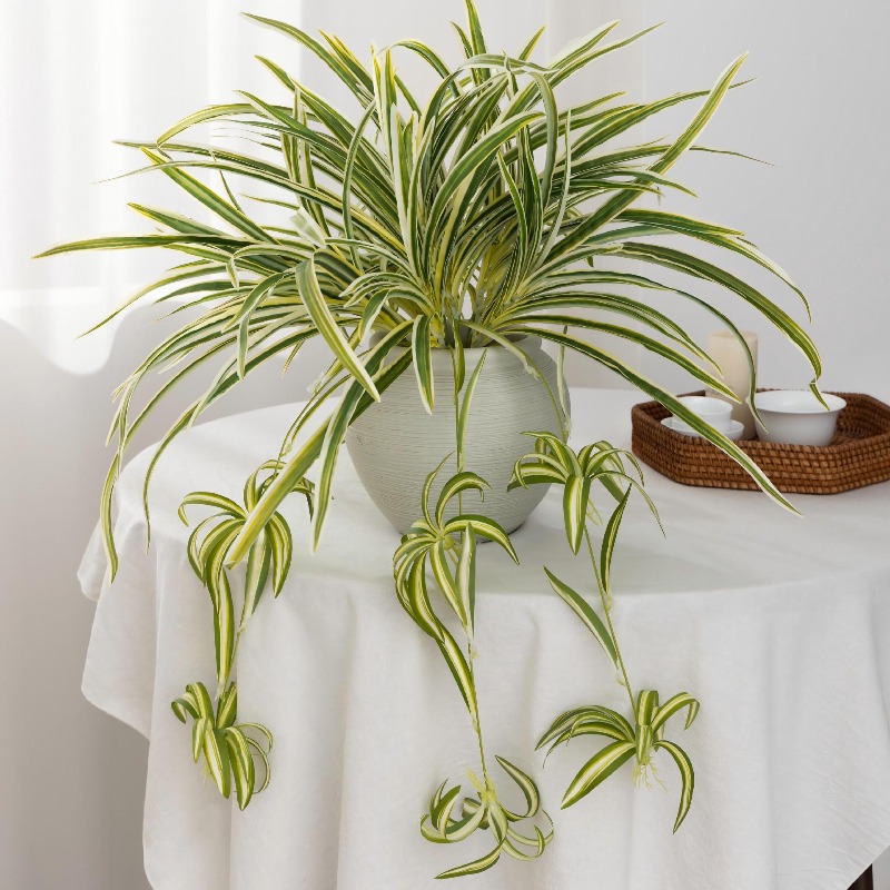 Artificial Spider Plant Chloro - Spider Plant Hanging avis et prix
